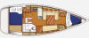 Oceanis 372 Layout