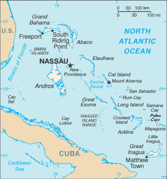 Bahamas Map